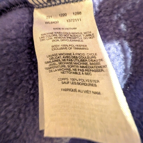 Columbia Womens Benton Springs Full Zip Fleece Jacket Velvet Cove X-Small US - Picture 7 of 7